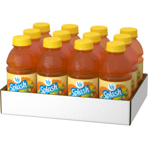 Opencaseimage for V8 Splash® Tropical Blend Flavored Juice Beverage, 16 fl oz Bottle (12 Pack)