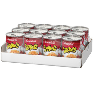 Closecaseimage for Campbell’s® Canned Spaghetti, 15.8 OZ Can (Pack of 12)