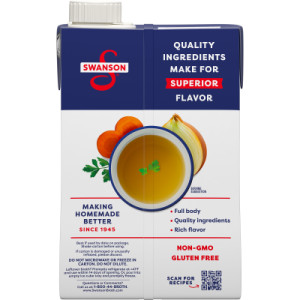 Straightbackimage for Swanson® 100% Natural Chicken Broth, 48 oz Carton