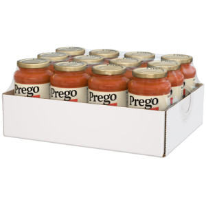 Closecaseimage for Prego® Pizzeria Style Pizza Sauce, 14 OZ Jar (Pack of 12)