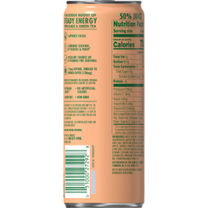 Straightbackimage for V8 +Energy® Orange Pineapple Juice Energy Drink, 11.5 fl oz Can (12 Pack)