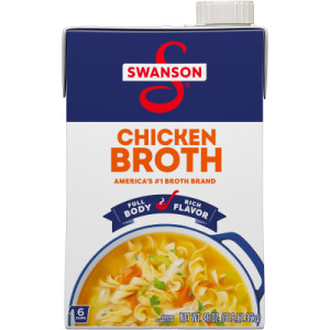 Swanson® 100% Natural Chicken Broth, 48 oz Carton