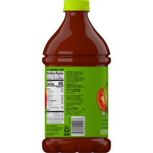 Straightbackimage for V8® Low Sodium Original 100% Vegetable Juice, 46 fl oz Bottle (6 Pack)