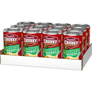 Opencaseimage for Campbell’s® Chunky® Soup, Healthy Request® Chicken Noodle Soup, 18.8 Oz Can (Case of 12)