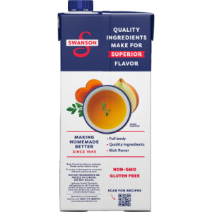 Straightbackimage for Swanson® 100% Natural Vegetable Broth, 32 oz Carton (12 Pack)