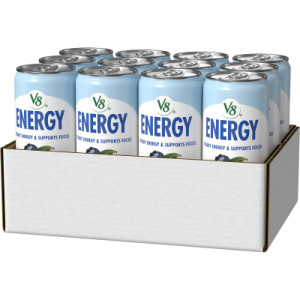 Opencaseimage for V8 Energy® Zero Sugar Blueberry Raspberry, 11.5 fl. oz. Can (12 Pack)