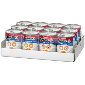 Closecaseimage for SpaghettiOs® Original Canned Pasta Plus Calcium, 15.8 oz Can (Pack of 12)