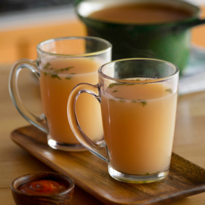 Styledimage for Pacific Foods® Organic Chicken Bone Broth With Sea Salt, 32 oz Carton (12 Pack)