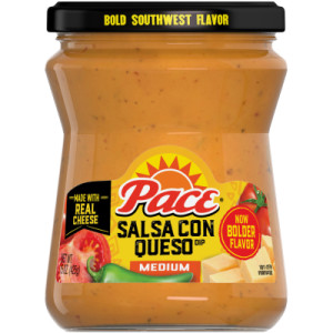 Pace® Medium Salsa con Queso Dip, 15 oz Jar (6 Pack)