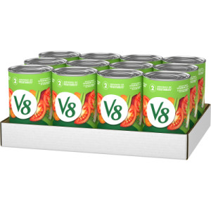 Opencaseimage for V8® Original 100% Vegetable Juice, 46 fl oz Can (12 Pack)