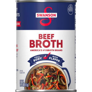Swanson® 100% Natural Beef Broth, 14.5 Oz Can (Pack of 24)