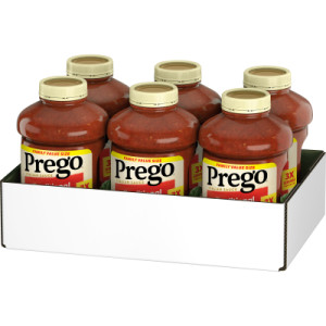 Opencaseimage for Prego® Traditional Pasta Sauce, 67 Oz Jar (Case of 6)