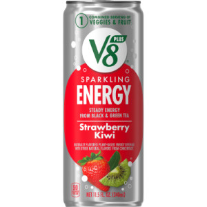 Sparkling Strawberry Kiwi Energy Drink
