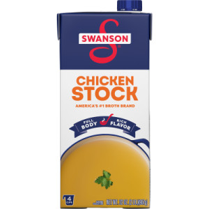 Swanson® 100% Natural Chicken Stock, 32 oz Carton (12 Pack)