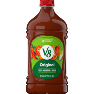 V8® Original 100% Vegetable Juice, 64 fl oz Bottle (6 Pack)