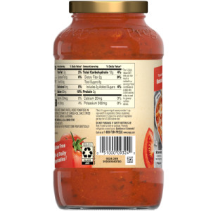 Straightbackimage for Prego® Pasta Sauce, Italian Tomato Sauce with Basil & Garlic, 24 oz Jar (Case of 12)