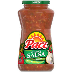 Pace® Chunky Mild Salsa, 16 oz Jar (12 Pack)