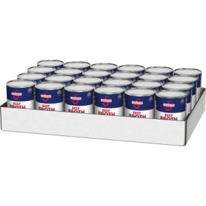 Opencaseimage for Swanson® 100% Natural Beef Broth, 14.5 Oz Can (Pack of 24)