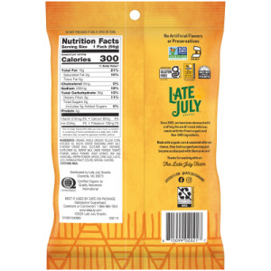 Straightbackimage for Late July Snacks, Nacho Cheese Tortilla Chips, 2 Oz. Bag