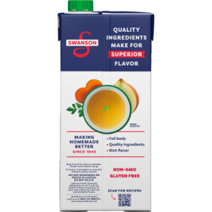 Straightbackimage for Swanson® 100% Natural Low Sodium Organic Chicken Broth, 32 oz Carton (12 Pack)