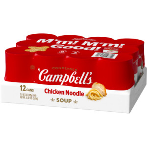 Opencaseimage for Campbell’s® Condensed Chicken Noodle Soup, 10.75 oz Can (12 Pack)
