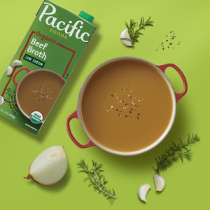 Styledimage for Pacific Foods® Low Sodium Organic Beef Broth, 32 oz Carton (12 Pack)