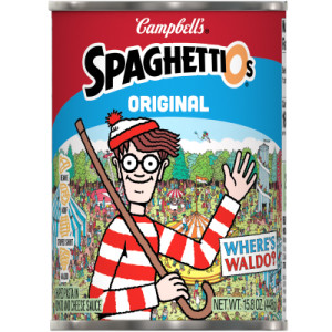 SpaghettiOs® Original Canned Pasta With Where’s Waldo?® Shapes, 15.8 oz Can (12 Pack)