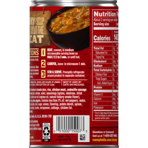 Straightbackimage for Campbell’s® Chunky® Soup, Chicken and Sausage Gumbo, 18.8 oz Can (Case of 12)