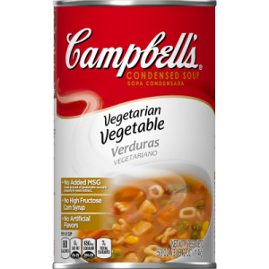 Campbell’s® Condensed Vegetarian Vegetable Alphabet Soup