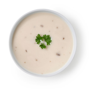 Styledimage for Campbell’s Ready to Serve Cream of Mushroom Soup, 7.25 Ounce Cans, 24-Pack