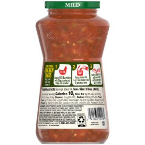 Straightbackimage for Pace® Chunky Mild Salsa, 16 oz Jar (12 Pack)