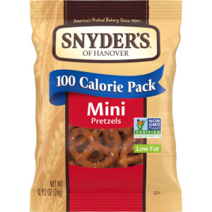 Snyder’s of Hanover Mini Pretzels 100 Calorie Pack