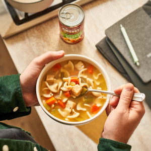 Styledimage for Campbell’s® Chunky® Soup, Healthy Request® Chicken Noodle Soup, 18.8 Oz Can (Case of 12)