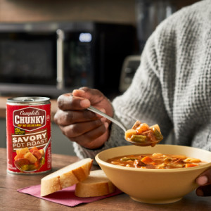 Styledimage for Campbell’s® Chunky® Soup, Savory Pot Roast Soup, 18.8 oz Can