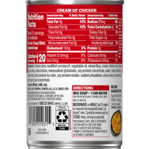 Straightbackimage for Campbell’s® Condensed Cream of Chicken Soup, 10.5 oz Can (48 Pack)