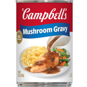 Campbell’s® Mushroom Gravy, 10.5 oz Can