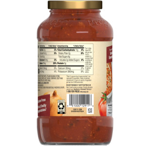 Straightbackimage for Prego® Italian Sausage and Garlic Meat Sauce, 23.5 OZ Jar (Case of 12)