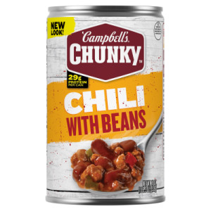 Campbell’s® Chunky™ Chili With Beans, 19 oz Can (12 Pack)