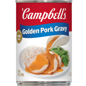 Campbell’s® Golden Pork Gravy, 10.5 oz Can (24 Pack)