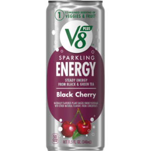 Sparkling Black Cherry Energy Drink