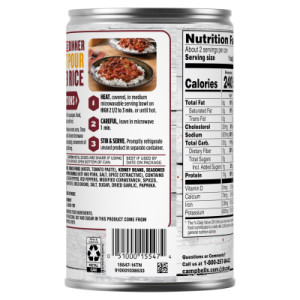 Straightbackimage for Campbell’s® Chunky™ Chili With Beans, 19 oz Can (12 Pack)