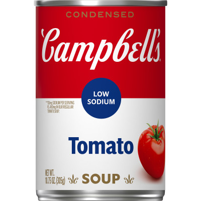 Campbell’s® Condensed Low Sodium Tomato Soup