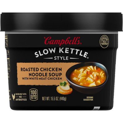 Roasted Chicken Noodle Soup with White Meat Chicken