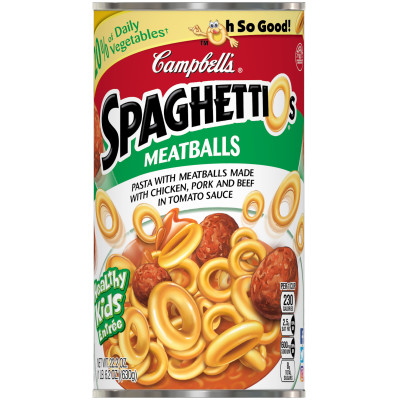SpaghettiOs® with Meatballs