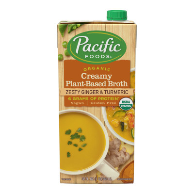 Ginger Tumeric Plant-Based Broth