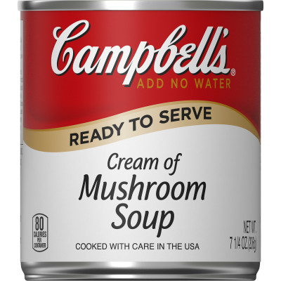 Campbell’s® Classic Ready to Serve Cream of Mushroom Soup