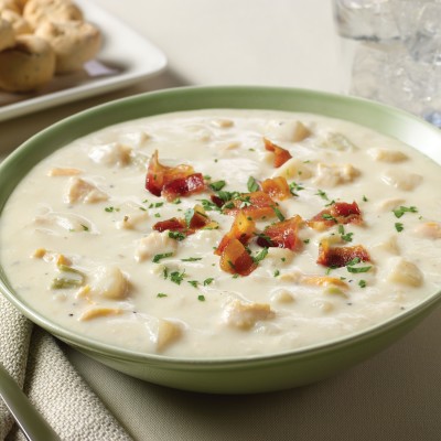 Campbell’s® Culinary Reserve Frozen Condensed Boston Clam Chowder Soup, 4 Pound Trays, 3-Pack
