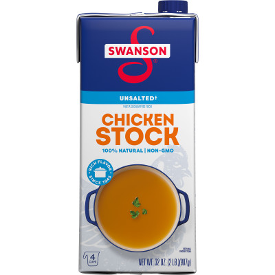 100% Natural Unsalted Chicken Stock