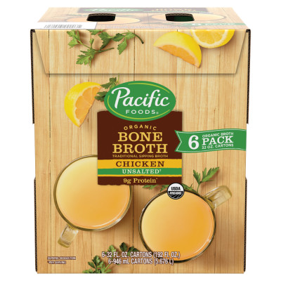 Organic Unsalted Chicken Bone Broth