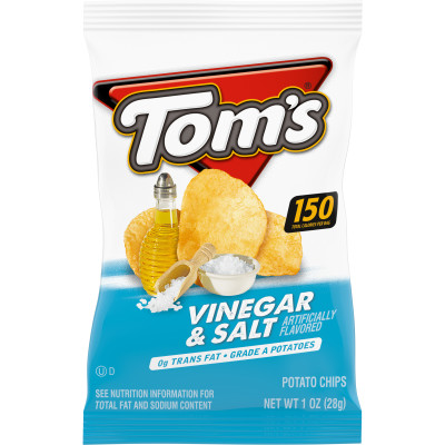 Vinegar and Salt Flavored Potato Chips